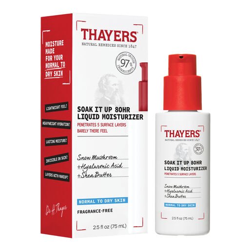 Thayers Soak Your Skin 80hr Liquid Moisturiser 75ml