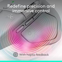 Logitech MX Master 4, Ergonomic Wireless Mouse with Advanced Performance Haptic Feedback, Ultra-Fast Scrolling, USB-C Ch