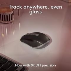 Logitech MX Anywhere 3S for Mac, Compact Wireless Bluetooth Mouse, 8K DPI Any-Surface Tracking, Quiet Clicks, USB C, Wir